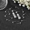 SHEGRACE Brass Stud Earring Findings XGRQ58806-769P-4