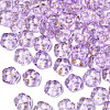 Spray Painted Glass Beads DGLA-R052-002-B03-1