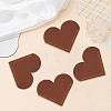 4Pcs Leather Bookmarks AJEW-CL0005-36-7