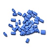 2-Hole Baking Paint Glass Seed Beads SEED-S023-17B-35-1