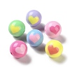 Two Tone Opaque Acrylic Beads LS-X-SACR-I005-07C-1