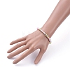 Handmade Polymer Clay Heishi Beads Stretch Bracelets BJEW-JB05300-03-4