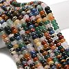 Natural Mixed Gemstone Beads Strands X-G-B189-A01-5x8mm-1