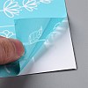 Olycraft 2Pcs Self-Adhesive Silk Screen Printing Stencil DIY-OC0008-005-4