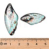 4Pcs 4 Styles Transparent Epoxy Resin Pendants RESI-B032-01B-3