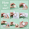 12 Bags 6 Styles Mini Wooden Embroidery Hoops DIY-FG0010-02-3
