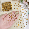 300Pcs 10 Styles Tibetan Style Alloy Spacer Beads TIBEB-UN0001-04AG-2