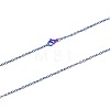 Stainless Steel Cable Chain Necklace PW-WG55518-04-4