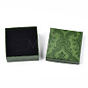 Flower Printed Cardboard Jewelry Boxes CBOX-T006-10C-3