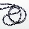 Non-magnetic Synthetic Hematite Beads Strands G-J163-2x2mm-02-2