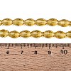 Transparent Glass Beads Strands GLAA-N071-01A-A08-4