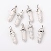 Synthetic Howlite Pointed Pendants G-F295-03C-3