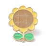 Sunflower Enamel Pin JEWB-P008-G01-1