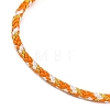 Braided Carbon Steel Wire Bracelet Making MAK-A017-B54-2