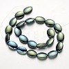 Electroplate Non-magnetic Synthetic Hematite Beads Strands G-F300-09-07-2