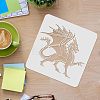 Plastic Reusable Drawing Painting Stencils Templates DIY-WH0172-394-3