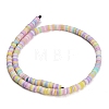 Handmade Polymer Clay Beads Strands PY-CBA21A8-01G-3