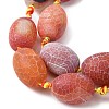 Natural Weathered Agate Beads Strands G-A311-C01-01-4