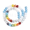 Transparent Glass Beads Strands GLAA-T023-31D-2