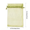 Organza Gift Bags with Drawstring OP-R016-10x15cm-13-4