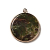 Natural Kambaba Jasper Pendants G-A213-01G-10-2