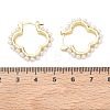 Brass Hoop Earrings for Women EJEW-A168-15G-5