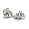 Non-Tarnish 304 Stainless Steel Charms STAS-N103-87P-2