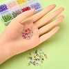8 Colors Transparent Spray Painted Glass Beads GLAA-YW0001-46-6