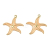 304 Stainless Steel Enamel Pendants STAS-L290-12G-1