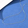 0.8MM Brass Box Chain Adjustable Slider Necklaces KK-H533-09B-P-2
