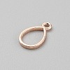 Alloy Open Back Bezel Pendants FIND-WH0152-473I-RG-2