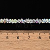 Transparent Glass Beads Strands EGLA-P061-04A-AB04-4