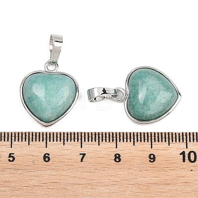 Natural Amazonite Pendants G-A315-04B-P-1