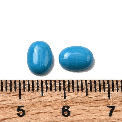 Synthetic Turquoise Cabochons G-G759-Z22-1