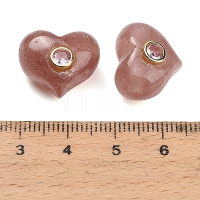 Natural Strawberry Quartz Beads GG-CBACC2B-03F-1