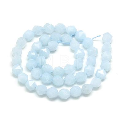 Natural Chalcedonye Beads Strands G-S149-07-8mm-1