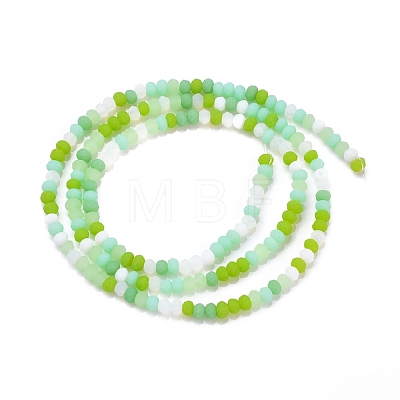 Faceted Glass Beads Strands GLAA-F106-B-F05-1