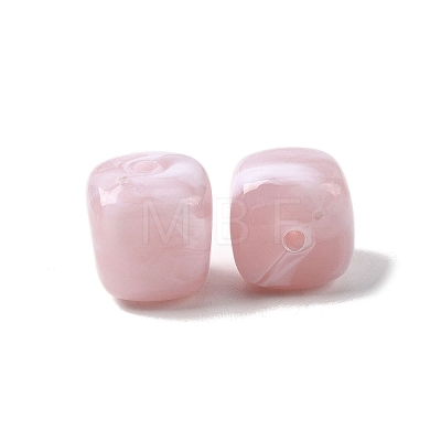 Opaque Acrylic Beads X-OACR-D320-01C-1