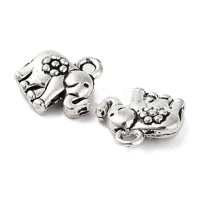 Tibetan Style Alloy Charms FIND-Q094-01AS-1