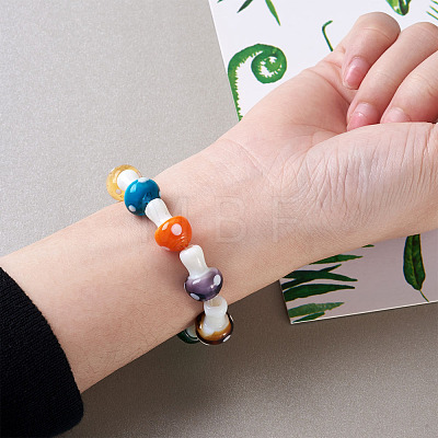 Kissitty DIY Children's Day Stretch Bracelets Making Kits DIY-KS0001-13-1