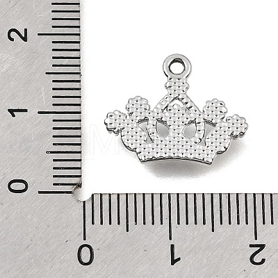 UV Plating Alloy Crystal Rhinestone Pendants RB-CBAD37D-16P-1