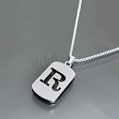 Titanium Steel Box Chain Necklaces YT2090-18-1