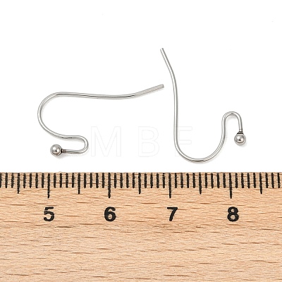 Non-Tarnish 316 Surgical Stainless Steel Earring Hooks X-STAS-M288-04P-1