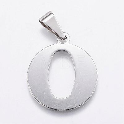 Tarnish Resistant 304 Stainless Steel Pendants STAS-F106-95P-O-1