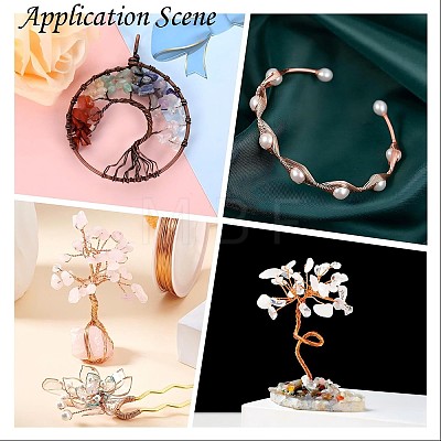 Round Copper Jewelry Wire CWIR-Q006-0.5mm-KC-1