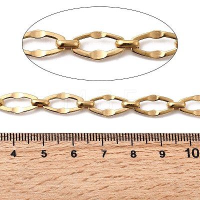 304 Stainless Steel Dapped Chains CHS-Z007-18G-1