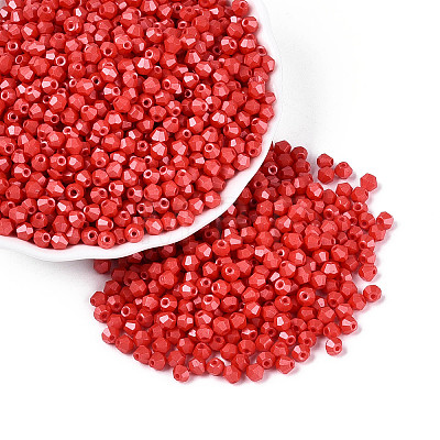 Baking Paint Pearlized Glass Seed Beads SEED-T007-21A-08-1