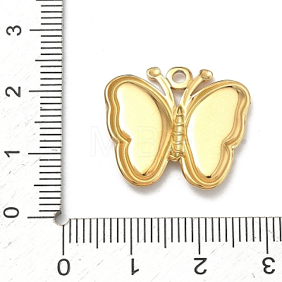 Printed 304 Stainless Steel Pendants STAS-C174-10G-02-1