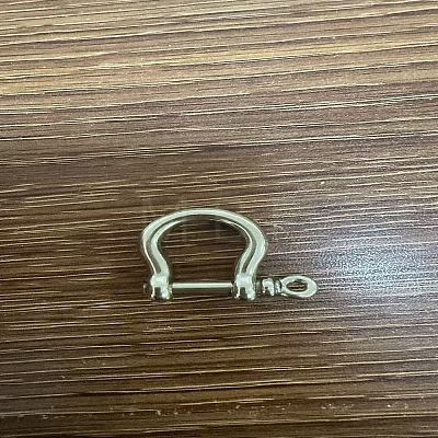 Brass D-Ring Anchor Shackle Clasps LS-KK-WH0020-02-1-1
