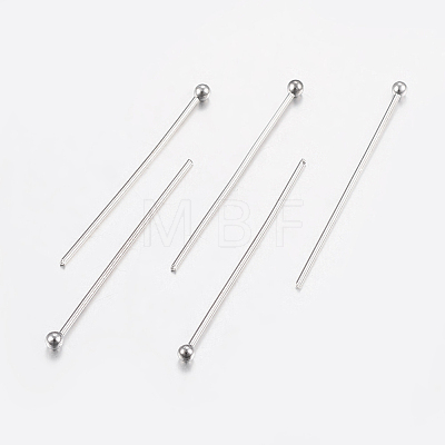 304 Stainless Steel Ball Head Pins X-STAS-K172-30P-03-1